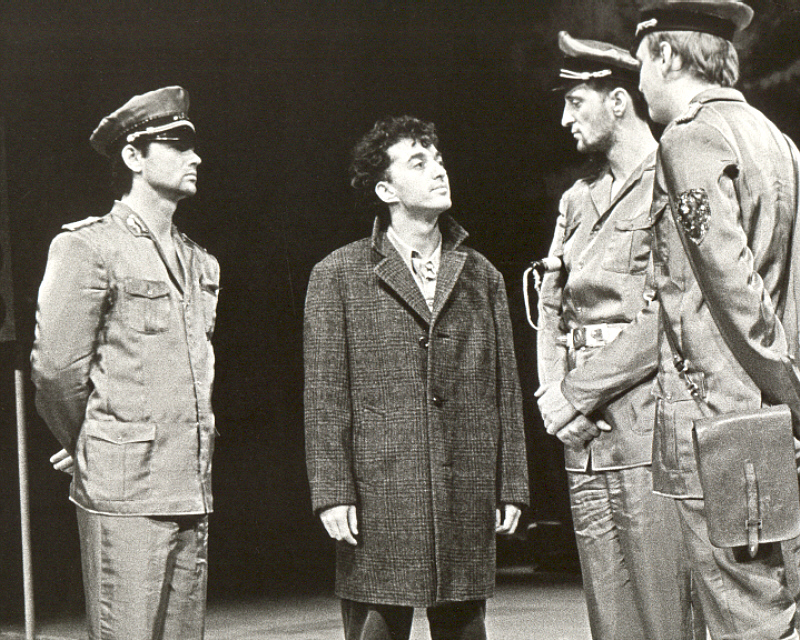 André in der Rolle des Paule Panke am Theater Schwedt, 1987